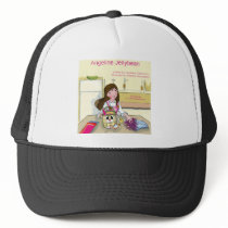 Angeline Jellybean getting ready for Easter Hats