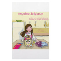 Angeline Jellybean getting ready for Easter Customized Stationery
