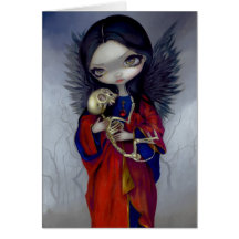 "Angelo della Morte" Greeting Card