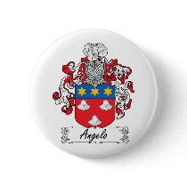 Angelo Family Crest Pinback Buttons