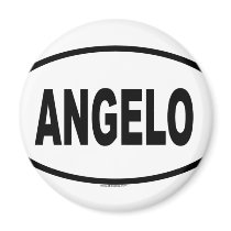 ANGELO magnets by humorous ANGELO magnets