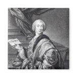Angelo Maria Monticelli, engraved by John Faber Refrigerator Magnets