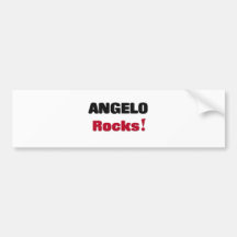 Angelo Rocks Bumper Sticker