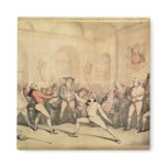 Angelo's Fencing Room, pub. 1787 Refrigerator Magnet
