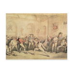 Angelo's Fencing Room, pub. 1787 Postcard