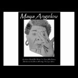 Angelou Quote Greeting postcards