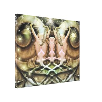 Angels1 Stretched Canvas Print