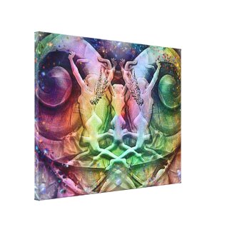 Angels3 Stretched Canvas Print