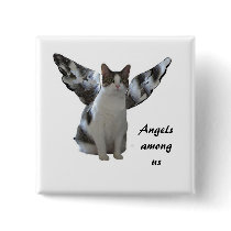 Angels Among Us Button