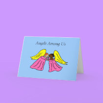 Angels Among Us - Holiday greeting card cards