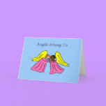 Angels Among Us - Holiday greeting card