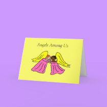 Angels Among Us - Holiday greeting... - Customized cards