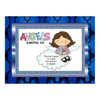 Angels Among Us Poster print