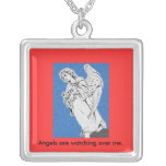 Angels are Watching over Me Necklace