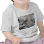 Angels blowing trumpets copper aged relief tshirts
