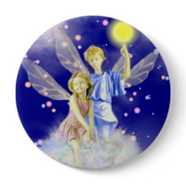 Angels Button by elenaind Angels Button