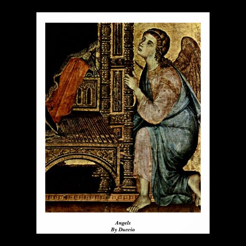 Angels By Duccio Poster