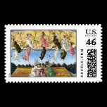 Angels by Sandro Botticelli - Large Sz stamps