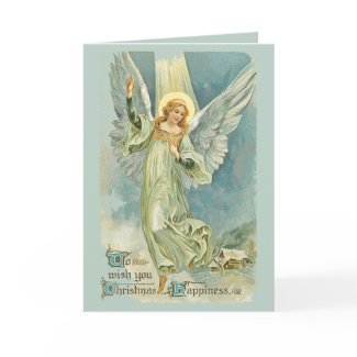 Angels Came Down at Christmas card