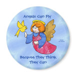 Angels Can Fly Refrigerator Magnets
