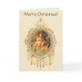Angels Cherubs Vintage Style Christmas Card