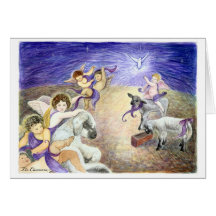 Angels Christmas Card