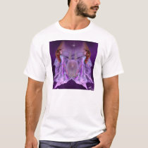 Angels Dancing Around the North Star t-shirts