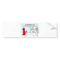 angels devil heaven tighter border control immigra bumper sticker