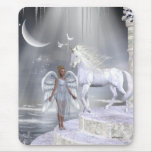Angels Fae Unicorns Mousepad