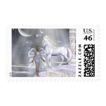 Angels Fae Unicorns postage by mickeyelvis128 Angels Fae Unicorns postage