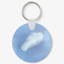 Angel's Feather Keychain by darshe40 Angel's Feather Keychain