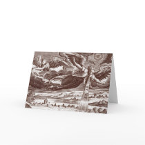 Angels from Book of Revelations - Greeting Card by AntiqueImages Angels from Book of Revelations - Greeting Card