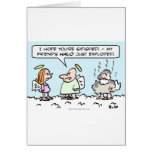 angels halo exploded sexy greeting cards