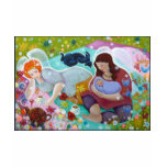 Angels Having A Cup Of Tea. Painting. T Shirts
