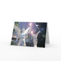 Angels Heavenly Host Merry Christmas Greeeting Art cards