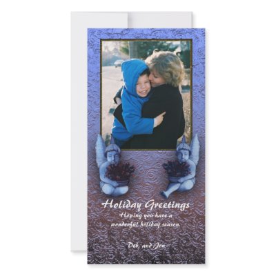 "Angels Holiday Greetings" Photo Card by JohnPascarelli