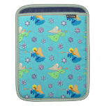 Angels in Blue – Snowflakes & Trumpets Sleeve For Ipads
