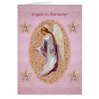 Angels in Harmony Card by cyndrecreations