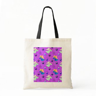 Angels in Violet – Ornaments & Trumpets bag
