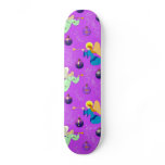 Angels in Violet – Ornaments & Trumpets Skate Decks
