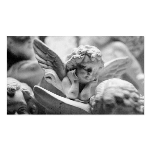 Angels In Waiting Business Card Template (front side)