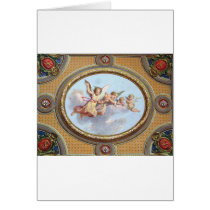 ANGELS LALLOUETTE GREETING CARD