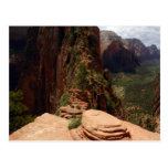 Angels Landing Trail postcard