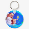 Angels Love Keychain by elenaind Angels Love Keychain