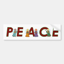 Angels of Peace Bumper Sticker