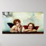 Angels of the Sistene Madonna Print