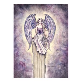 Angel's Perch Poster by Molly Harrison print