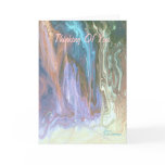 Angels Playing In The Waterfall Card