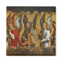Angels Playing Musical Instruments Magnet