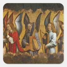 Angels Playing Musical Instruments Sticker
